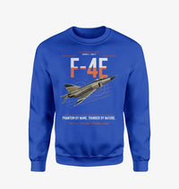 Thumbnail for F-4E Phantom II design on blue sweatshirt
