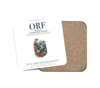 Thumbnail for Norfolk International Airport (ORF) design on white 1 piece coaster
