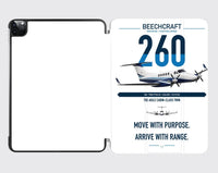 Thumbnail for Beechcraft King Air 260 design on white ipad tablet case