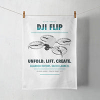 Thumbnail for DJI Flip design on white towel