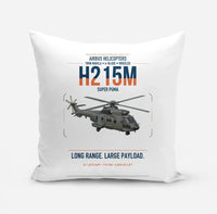 Thumbnail for Airbus H215M design on white pillow