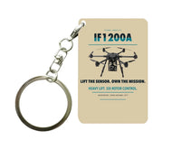 Thumbnail for Inspired Flight IF1200A Key Chain design on beige key chain