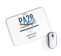 Thumbnail for Piper PA-28-181 Archer LX design on white rectangle mouse pad