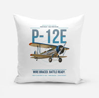 Thumbnail for Boeing P-12E design on white pillow