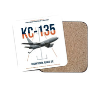 Thumbnail for KC-135 STRATOTANKER design on white 1 piece coaster