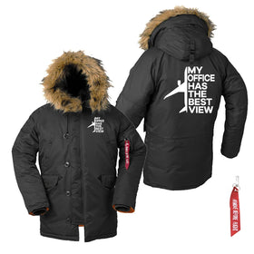 My Office Has The Best View Parka Bomber Jackets