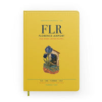 Thumbnail for Florence Airport (FLR) design on yellow notebook