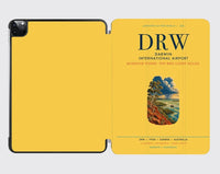 Thumbnail for Darwin International Airport (DRW) design on yellow ipad tablet case