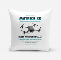 Thumbnail for DJI Matrice 30 design on white pillow