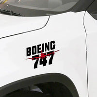 Thumbnail for Boeing 747 Car Sticker - view 2