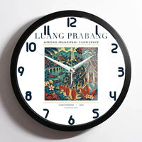Thumbnail for LUANG PRABANG - Poster - Wall Clock Framed - White