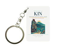Thumbnail for Norman Manley International Airport (KIN) design on white key chain