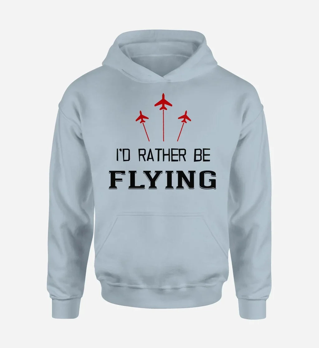 I'd Rather Be Flying Hoodie - view 8