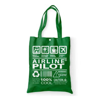 Thumbnail for Airline Pilot Label Tote Bag - view 6