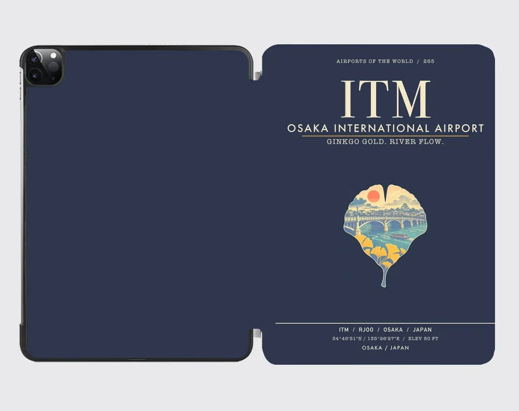 Osaka International Airport ITM - Navy Blue