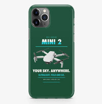 Thumbnail for DJI Mini 2 Case ProMax design on dark green iphone case promax