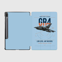 Thumbnail for Panavia Tornado GR4 design on light blue samsung tablet tablet case