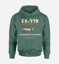 Thumbnail for EA-37B Compass Call design on green double-side hoodie, single-side print