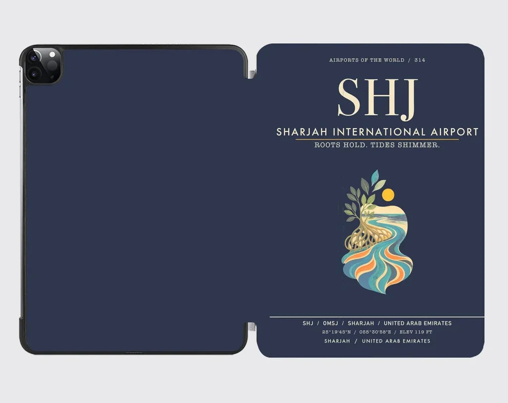 Sharjah International Airport SHJ - Navy Blue