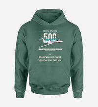 Thumbnail for Cessna Citation 500 - Citation I design on green double-side hoodie, single-side print