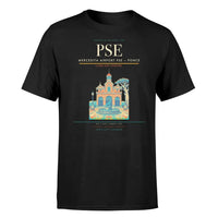 Thumbnail for Mercedita Airport (PSE) T-Shirt single-side front print in Black | mercedita-airport-pse-double-side-t-shirt