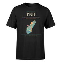 Thumbnail for Phnom Penh International Airport (PNH) T-Shirt single-side front print in Black | phnom-penh-international-airport-pnh-double-side-t-shirt