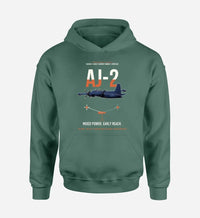 Thumbnail for AJ-2 Savage Tanker design on green double-side hoodie, single-side print