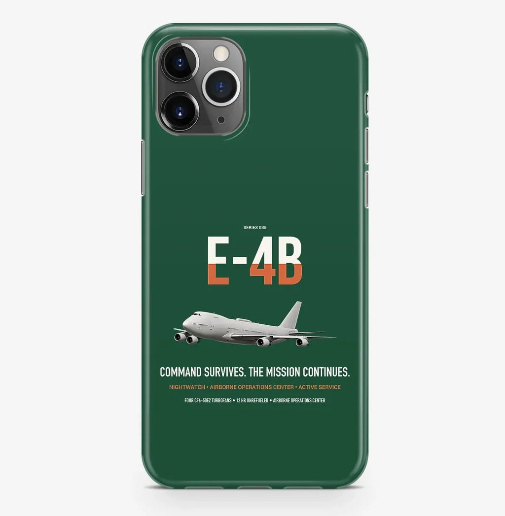 E-4B Nightwatch design on dark green magsafe iphone case, for iPhone Pro Max