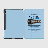 Thumbnail for AE 3007 design on light blue samsung tablet tablet case