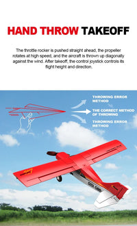 Thumbnail for Qidi560 Moore M7 Off-road RC Plane 4CH Brushless Remote Control - view 23