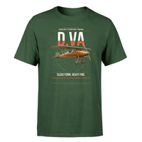 Thumbnail for Albatros D.Va design on dark green t-shirt, single-side print