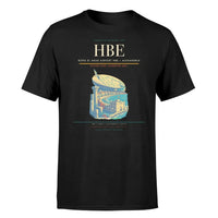 Thumbnail for Borg El Arab Airport (HBE) T-Shirt single-side front print in Black | borg-el-arab-airport-hbe-double-side-t-shirt