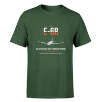 Thumbnail for E-6B Mercury design on dark green double-side t-shirt, single-side print