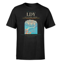 Thumbnail for City of Derry Airport (LDY) T-Shirt single-side front print in Black | city-of-derry-airport-ldy-double-side-t-shirt