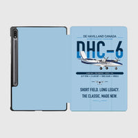 Thumbnail for DHC-6 Twin Otter Classic 300-G design on light blue samsung tablet tablet case