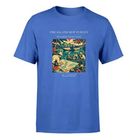 Thumbnail for VINTAGE G4209 - The Island Hop Survey - Premium T-Shirt design on blue premium t shirt