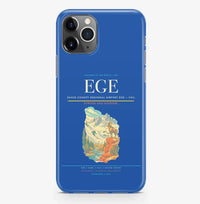 Thumbnail for Vail Airport (EGE) design on blue iPhone 16 Pro MagSafe case