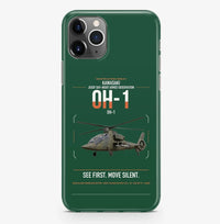Thumbnail for Kawasaki OH-1 design on dark green magsafe iphone case, for iPhone Pro Max