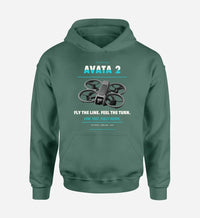 Thumbnail for DJI Avata 2 design on green hoodie single side