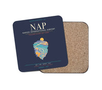 Thumbnail for Naples International Airport NAP - Vesuvian Ceramic Current - Navy Blue