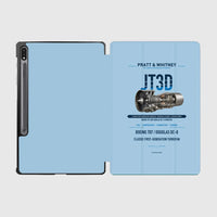 Thumbnail for JT3D design on light blue samsung tablet tablet case