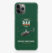 Thumbnail for Robinson R44 Raven II design on dark green magsafe iphone case, for iPhone Pro Max