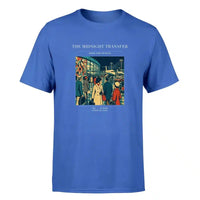 Thumbnail for VINTAGE G4117 - The Midnight Transfer - Premium T-Shirt design on blue premium t shirt