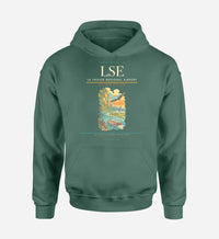 Thumbnail for La Crosse Regional Airport (LSE) design on green hoodie single-side print