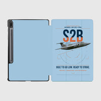 Thumbnail for Blackburn Buccaneer S2B design on light blue samsung tablet tablet case