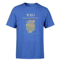 Thumbnail for Wrocaw Airport (WRO) Premium T-Shirt Blue