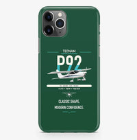 Thumbnail for Tecnam P92 Echo MkII design on dark green magsafe iphone case, for iPhone Pro Max