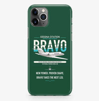 Thumbnail for Cessna Citation Bravo design on dark green magsafe iphone case, for iPhone Pro Max