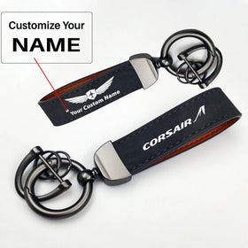 Corsair Airlines Horseshoe Buckle Key Chains