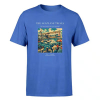 Thumbnail for VINTAGE G4005 - The Seaplane Trials - Premium T-Shirt design on blue premium t shirt
